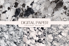 Black Marble Texture Background Wallpaper Stone Backdrops_96 Product Image 1