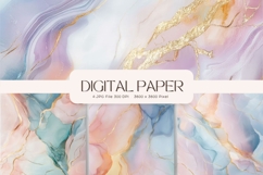 Rainbow Agate Marble Texture Background pastel Wallpaper_70 Product Image 1