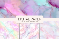 Rainbow Agate Marble Texture Background pastel Wallpaper_144 Product Image 1