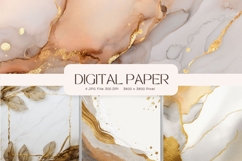 Gold Marble Texture Background Wallpaper Stone Backdrops_153 Product Image 1