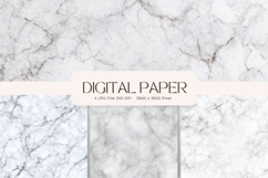 White Marble Texture Background Wallpaper Stone Backdrops127 Product Image 1