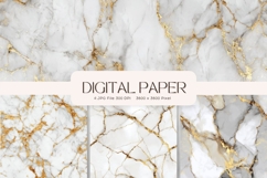 White Marble Texture Background Wallpaper Stone Backdrops_10 Product Image 1