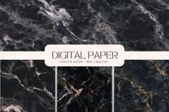 Black Marble Texture Background Wallpaper Stone Backdrops_67 Product Image 1