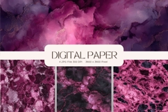 Pink Agate Marble Texture Background Wallpaper Backdrop_82 Product Image 1