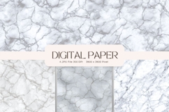 White Marble Texture Background Wallpaper Stone Backdrops154 Product Image 1