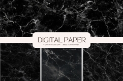 Black Marble Texture Background Wallpaper Stone Backdrops_94 Product Image 1