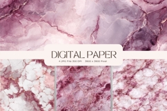 Red Marble Texture Background Wallpaper Stone Backdrops_91 Product Image 1