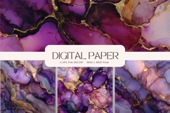 Purple Agate Marble Texture Background Wallpaper Backdrops Product Image 1