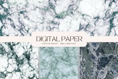 Green Emerald Agate Marble Texture Background Wallpaper_120 Product Image 1