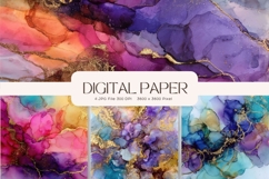 Rainbow Agate Marble Texture Background pastel Wallpaper_111 Product Image 1