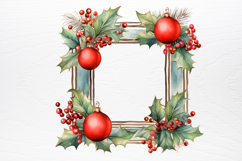 Christmas Frame Border Sublimation PNG Product Image 4