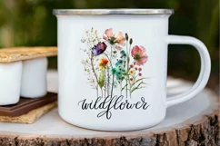 Wild Flower Png | Floral Illustration | Sublimation Designs Product Image 3
