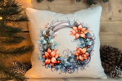 Beautiful Christmas Set Clipart, Beautiful Christmas Clipart Product Image 4