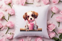 Valentines Day Dog Clipart, Valentines PNG Product Image 4