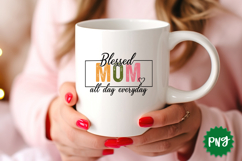 Mother's Day Sublimation PNG Design, Mom png design Product Image 4