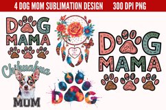 Dog Mom Sublimation Bundle PNG, Product Image 4