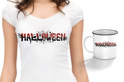 Halloween Inscription, Sublimation Halloween, Creepy Font Product Image 4