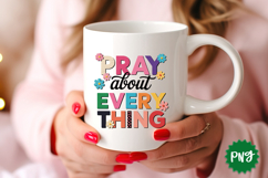 Retro Christian Faith PNG Design, Bible Verse PNG Design Product Image 5