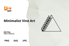 Minimalist Vine Art Product Image 1