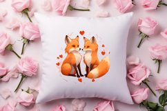 Valentines Day Animal Couple Sublimation, Christmas Clipart Product Image 4