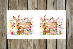 Watercolor Easter | spring Sublimation Mug design PLUS Product Image 4