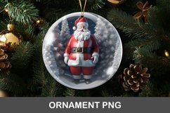 3D christmas ornament - santa claus Product Image 1
