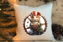 Pets Love Christmas Watercolor Clipart, Christmas PNG Product Image 4