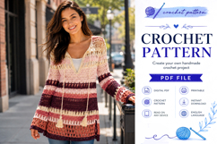 Festival Crochet Tunic Pattern PDF Product Image 7