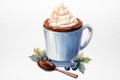 Christmas hot chocolate sublimation PNG Product Image 4