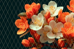 Floral Background, Cartoon Flowers Background Designs Product Image 4