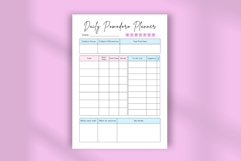 Daily Pomodoro Planner Canva Template | Focus Timer Schedule Product Image 4