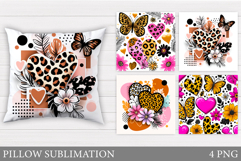 Butterflies Sublimation. Butterflies Pillow Sublimation Product Image 1