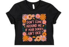Don&#039;t come around me Svg | Svg Files for Cricut | Shirt Svg Product Image 2