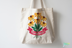 USA State Flowers Embroidery Clipart Product Image 5