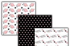 Graduation 2026 baby pink digital papers Product Image 3