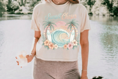Sunset Chaser PNG sublimation |Beach &amp; Summer PNG T-Shirt Product Image 2