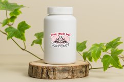 Dead inside but it&#039;s valentine&#039;s Sticker Product Image 4
