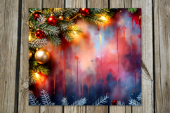 Christmas flatlay | 4 xmas Sublimation Tumbler designs Product Image 4