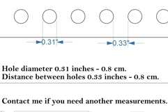 Basket bottom square shape 16 inch 40 cm digital file laser Product Image 4