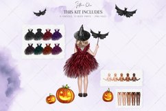 Halloween Children Clipart, Trick or Treat Clip Art Product Image 4