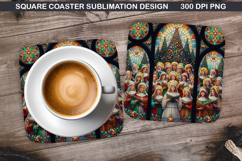 Christian Coaster Sublimation, Christian Coaster PNG Design Product Image 1