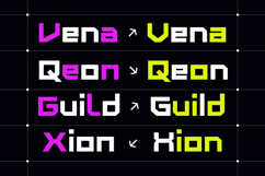 Clockyn - Futuristic &amp; Bold Expanded Typeface Product Image 4