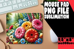 Whimsical Mouse Pad Ideas for Gifts, Flower Product Image 1