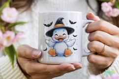 Pastel Witchy Goose Clipart Sublimation Product Image 3