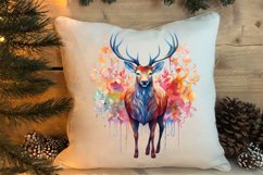 Beautiful Christmas Watercolor Clipart, Beautiful Christmas Product Image 4