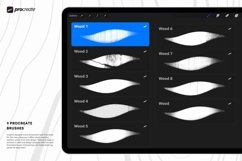 Wood Brushes for Procreate Product Image 2