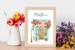 Watercolor Paris Love Clipart Set Product Image 2