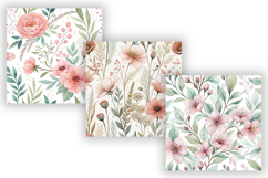 Floral Botanical Water Transfer Paper, Water Transfer Paper Product Image 7