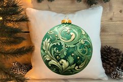 Christmas Bauble Sublimation Clipart, Christmas Bauble Product Image 4
