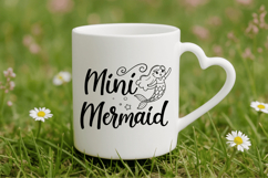 Mini Mermaid SVG Design, Mermaid SVG Design Product Image 4